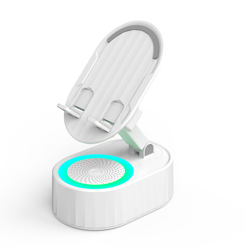5in1 Phone Holder Wireless Induction Bluetooth Speaker