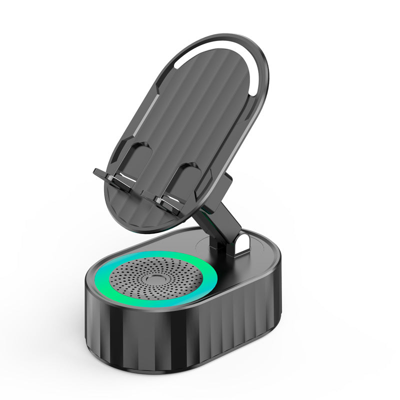 5in1 Phone Holder Wireless Induction Bluetooth Speaker