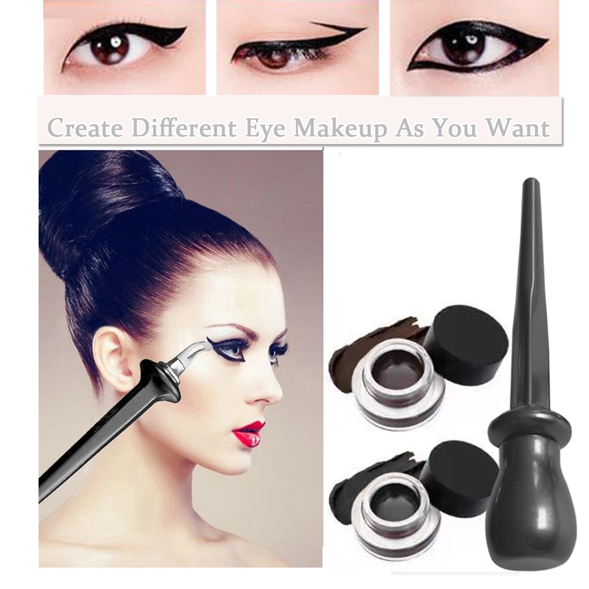 Effortless Glam Gel Eyeliner Kit