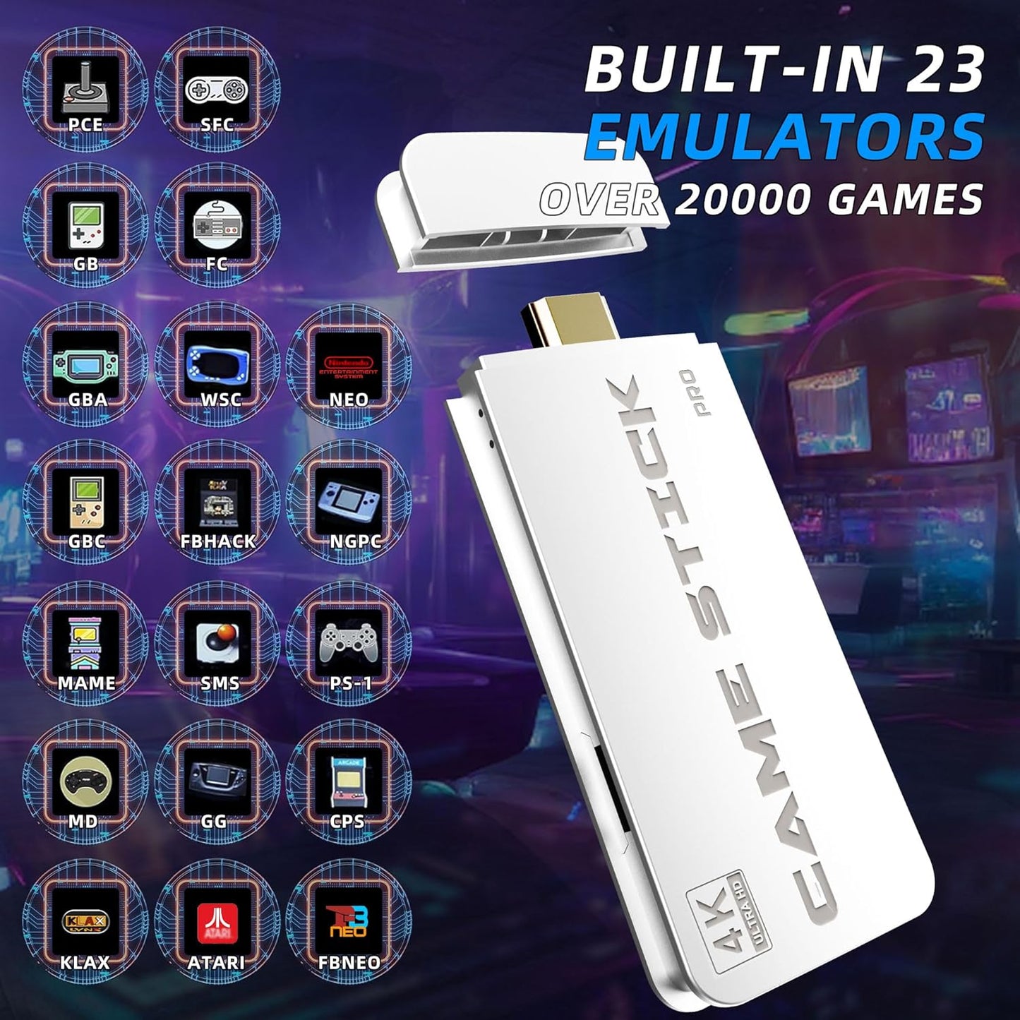 Retro Fun Game Console