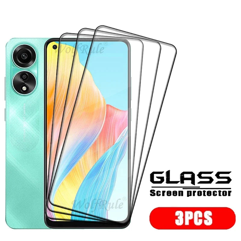 1/2/3/4PCS Full Cover Glass For OPPO A78