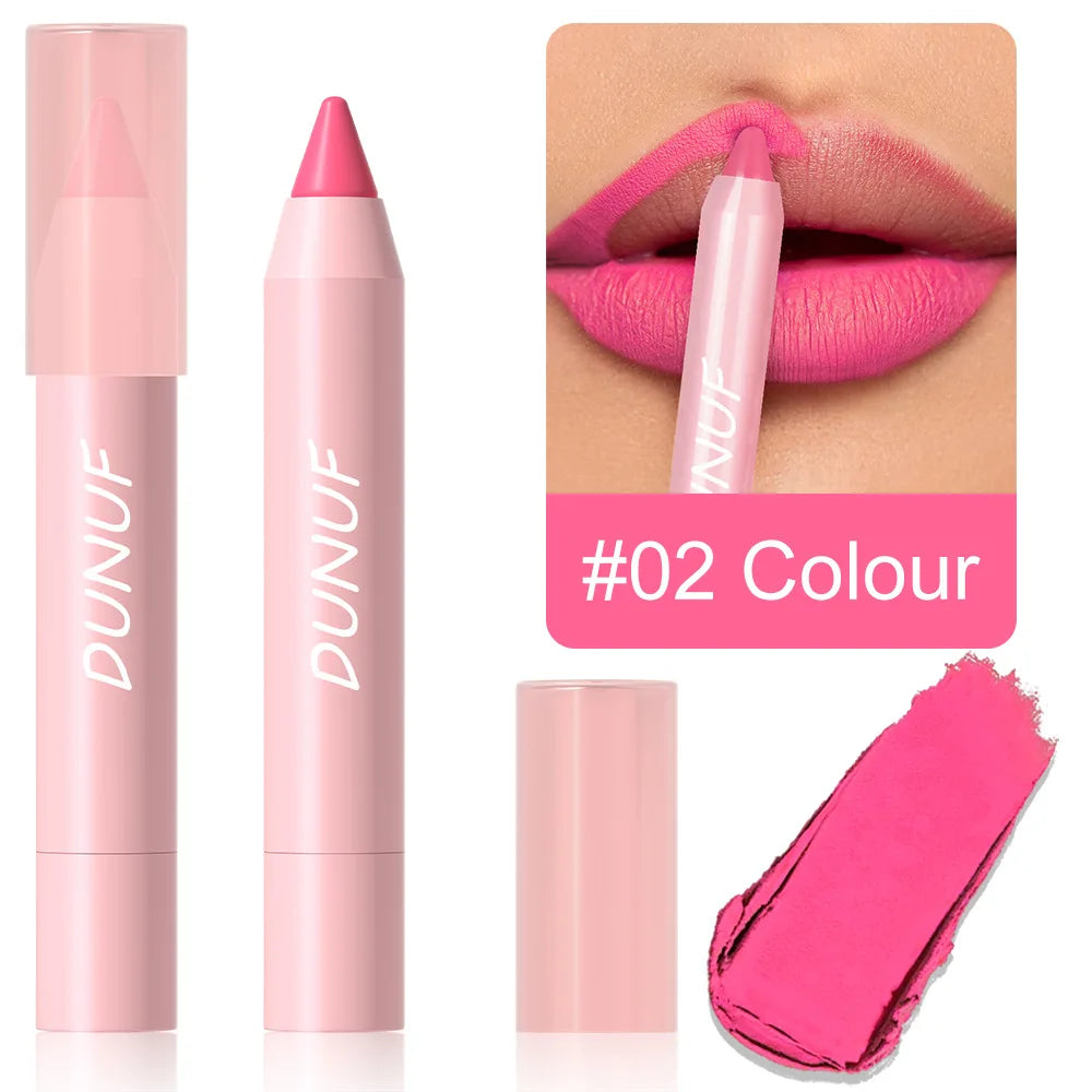 18-Colors Lipstick Pencil Waterproof